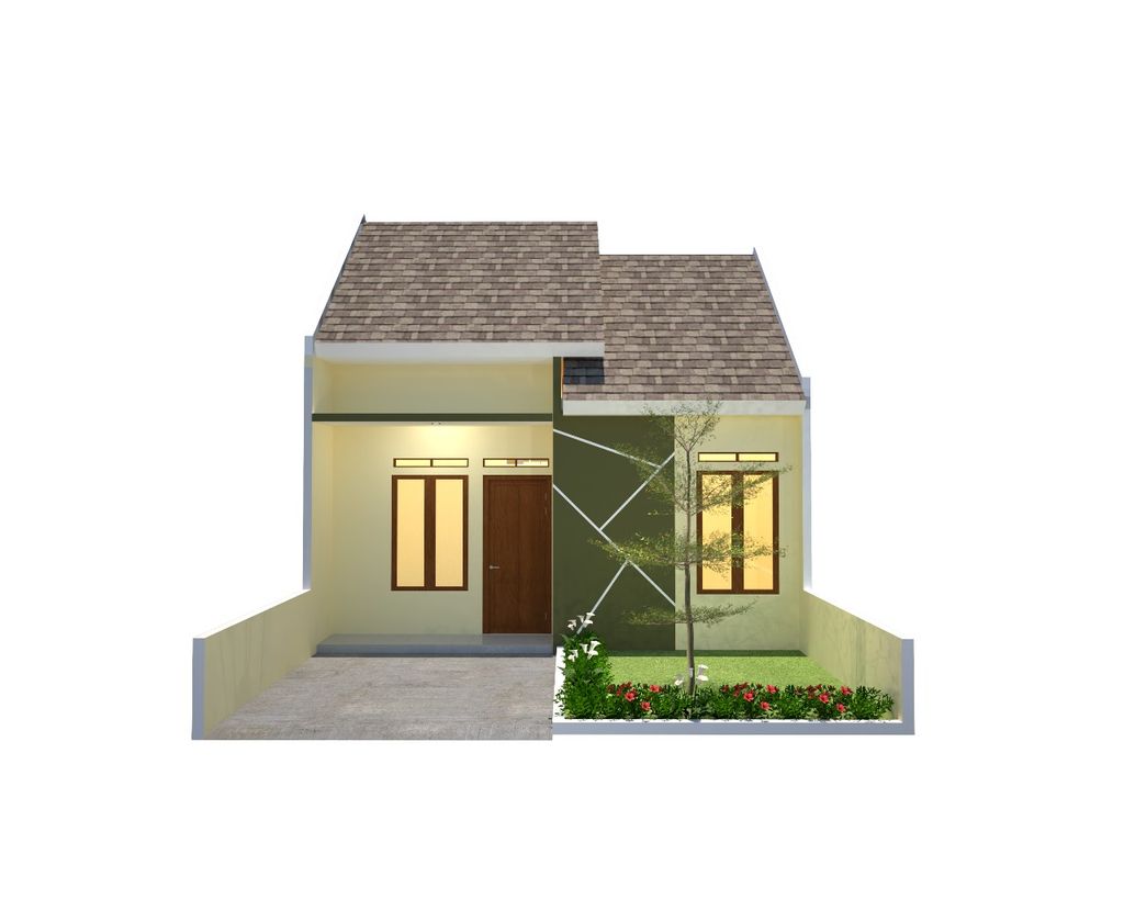 foto tampak rumah tipe 30 perumahan JASMINE REGENCY 4 NEW