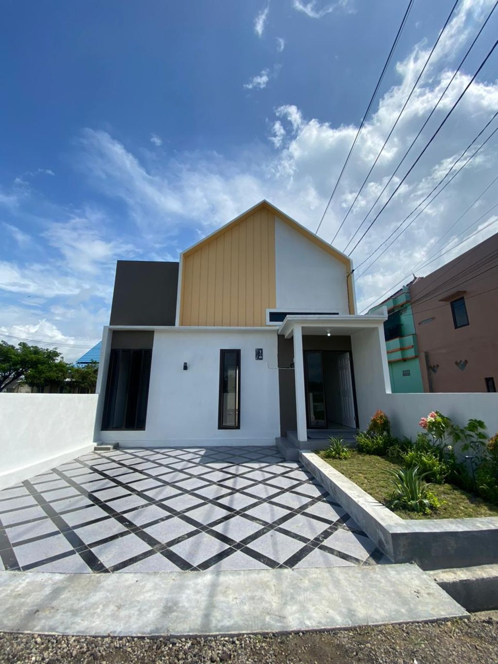 foto tampak rumah tipe 49 perumahan Citra Regency Tahap III