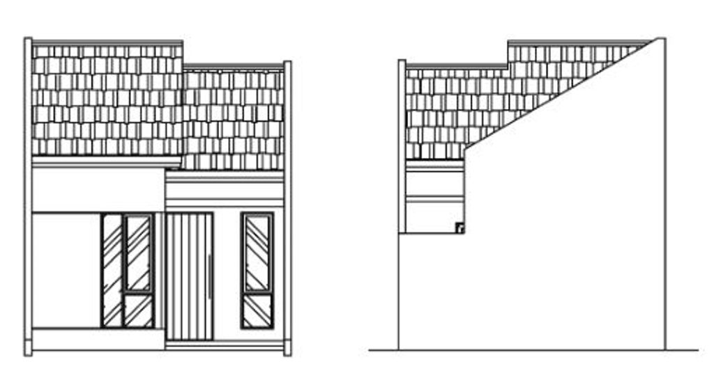 foto tampak rumah tipe Chelsea Standar perumahan PURI JAYA 26