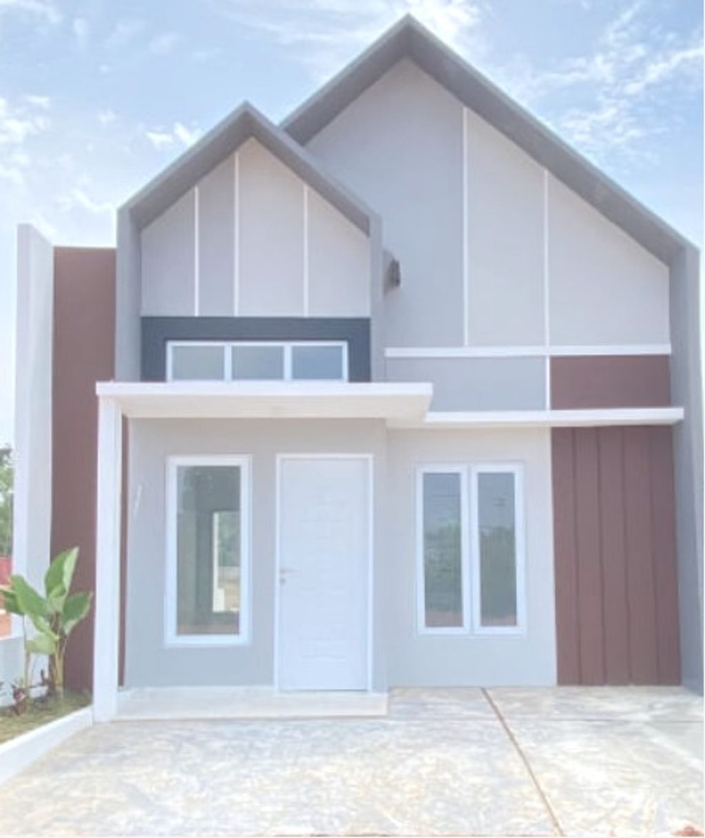 foto tampak rumah tipe Rumah Tinggal 46/100 (1) perumahan Duta Puri Residence Cluster C