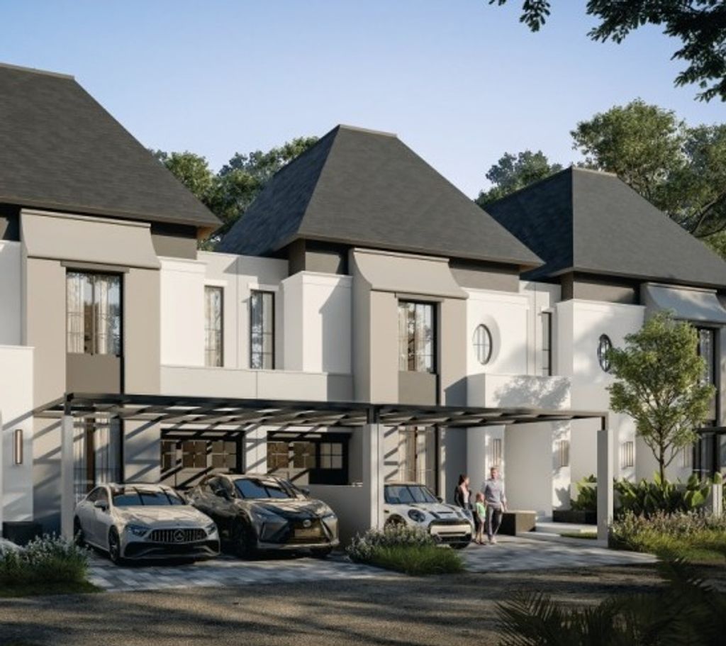 foto tampak rumah tipe EDWARD perumahan CITRAGARDEN T2