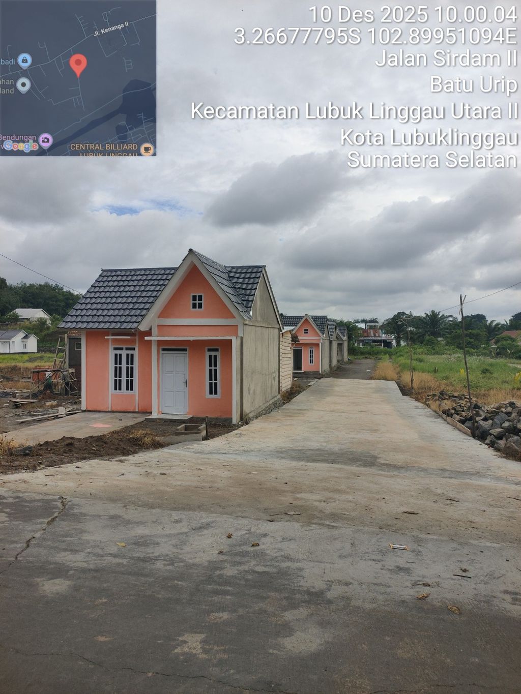 foto gerbang perumahan Oyen Residence