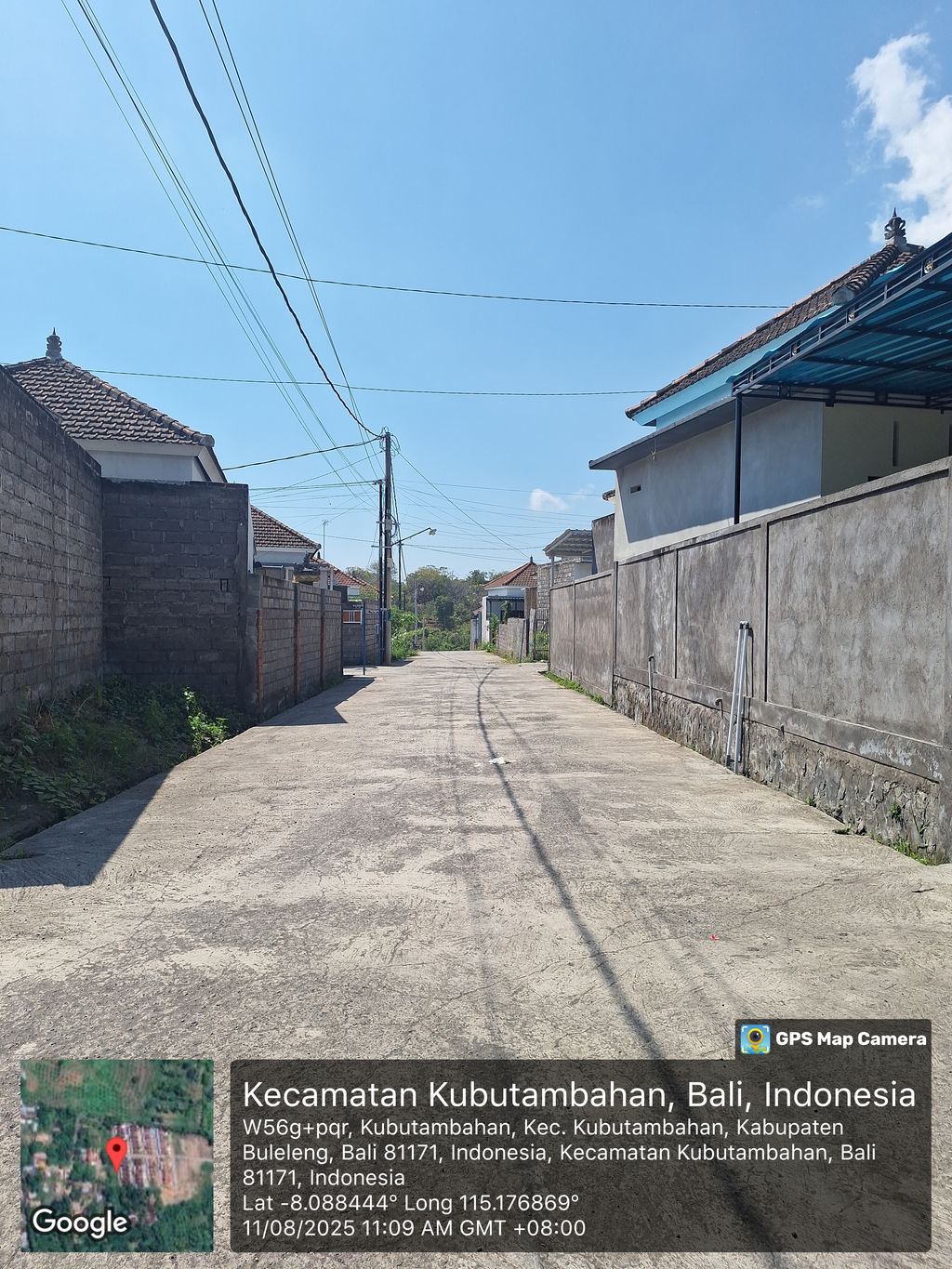 foto posisi tengah perumahan LEGAWA MESARI KUBUTAMBAHAN