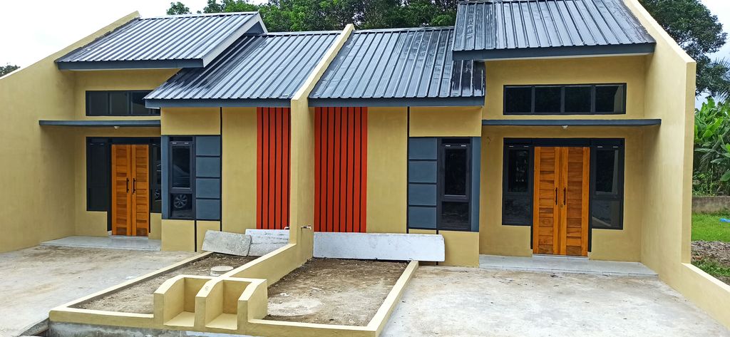 foto contoh rumah perumahan Gambas Residence