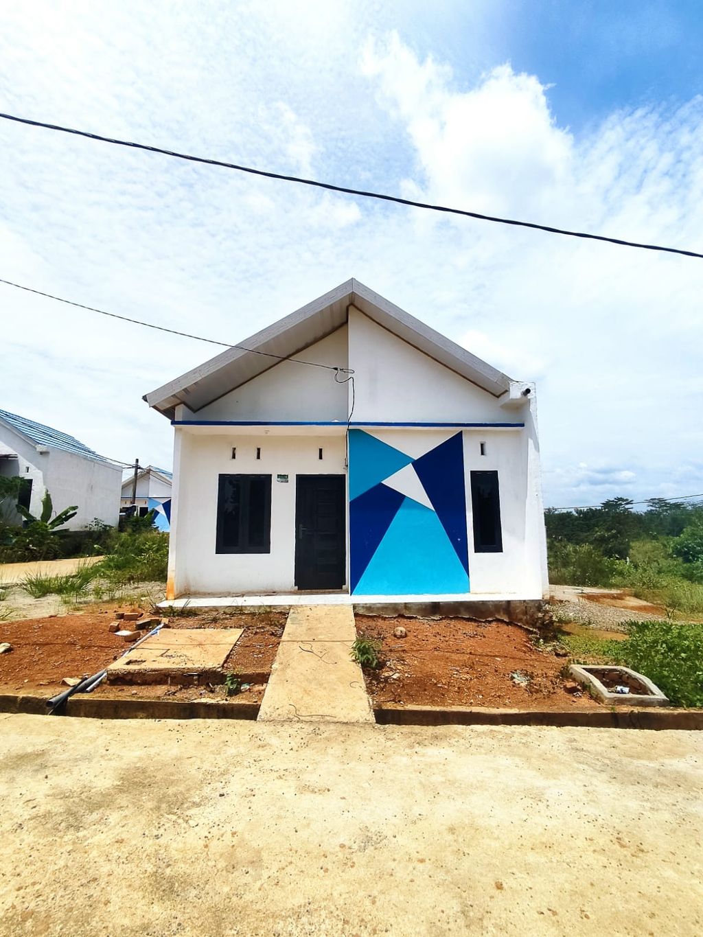 foto tampak rumah tipe 36 perumahan PERUMAHAN NARAYA RESIDENCE