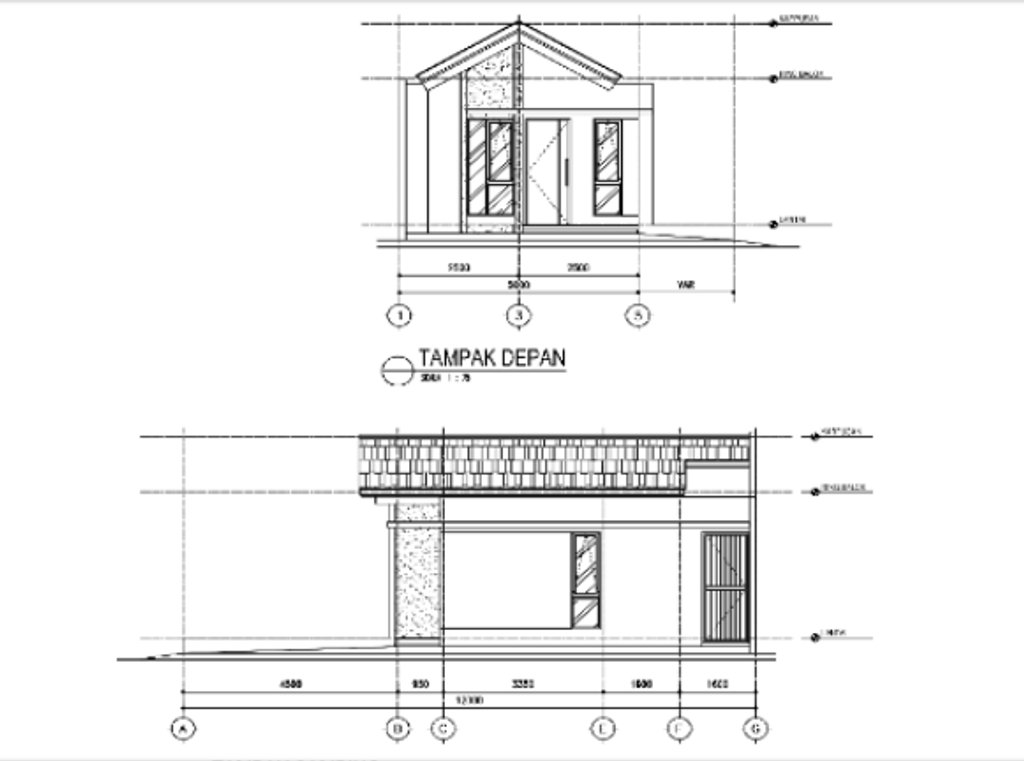 foto tampak rumah tipe BLOSSOM PRIME perumahan ROYAL BLOSSOM