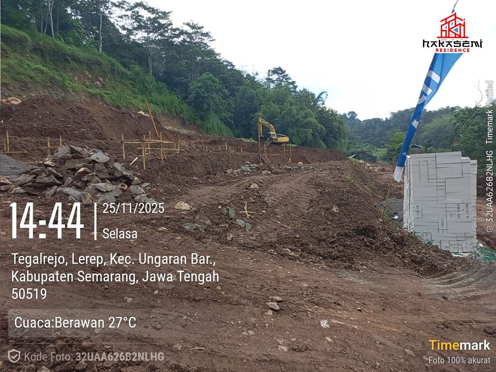foto posisi tengah perumahan Hakasemi Residence