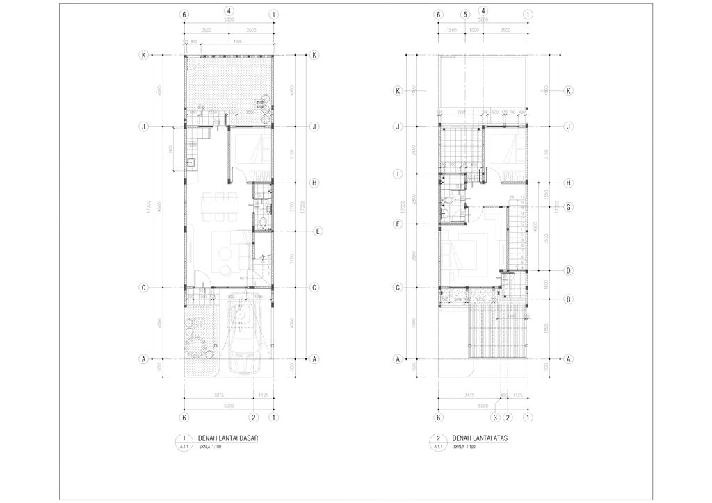 foto denah rumah tipe KHAYA - STD-KY-5-2 perumahan PERUMAHAN PODOMORO RIVER VIEW