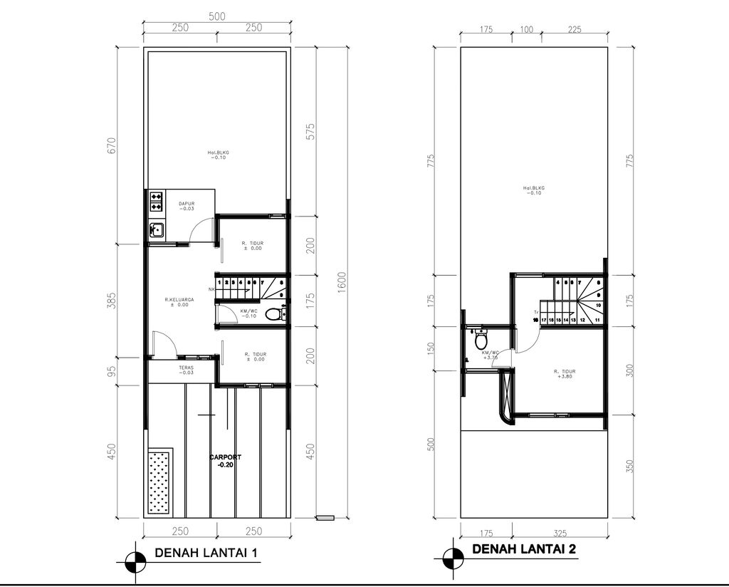 foto denah rumah tipe 41 Compact High Ceiling (3KT) (592) perumahan G-Land Ciwastra Park 2