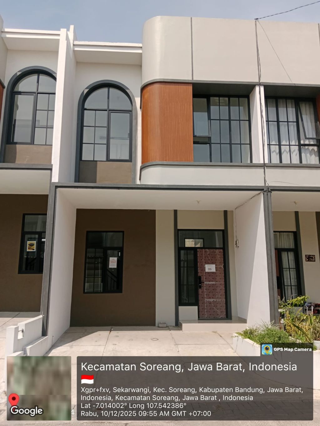 foto tampak rumah tipe 38 Compact (2 kamar) (477) perumahan Cluster Beverly