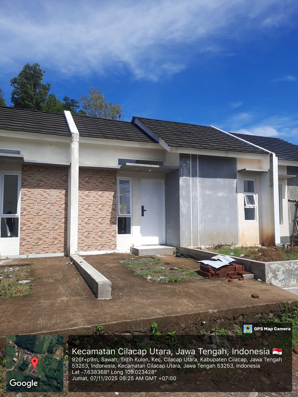 foto tampak rumah tipe 31/60 E4.7 perumahan TRITIH GOLF RESIDENCE TAHAP 2