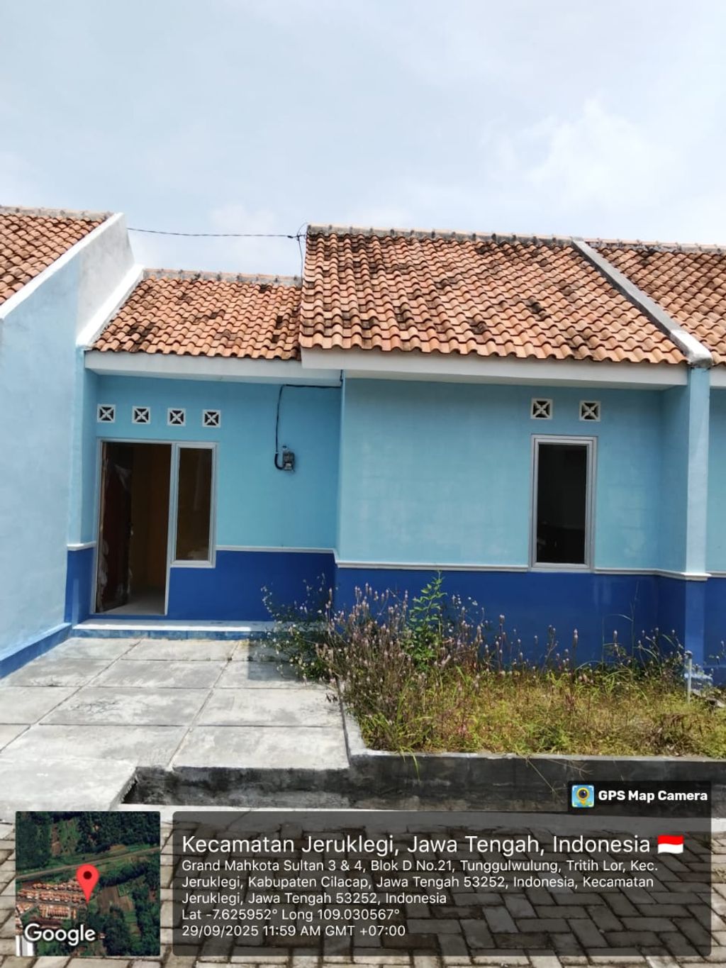 foto tampak rumah tipe 30/60 Blok E no.80 perumahan GRAND MAHKOTA SULTAN 4