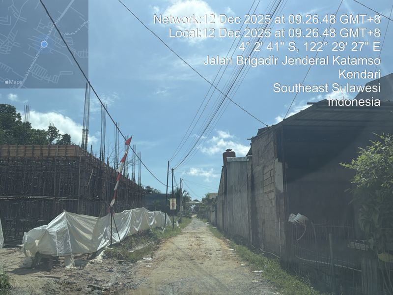 foto gerbang perumahan Bukit Safa