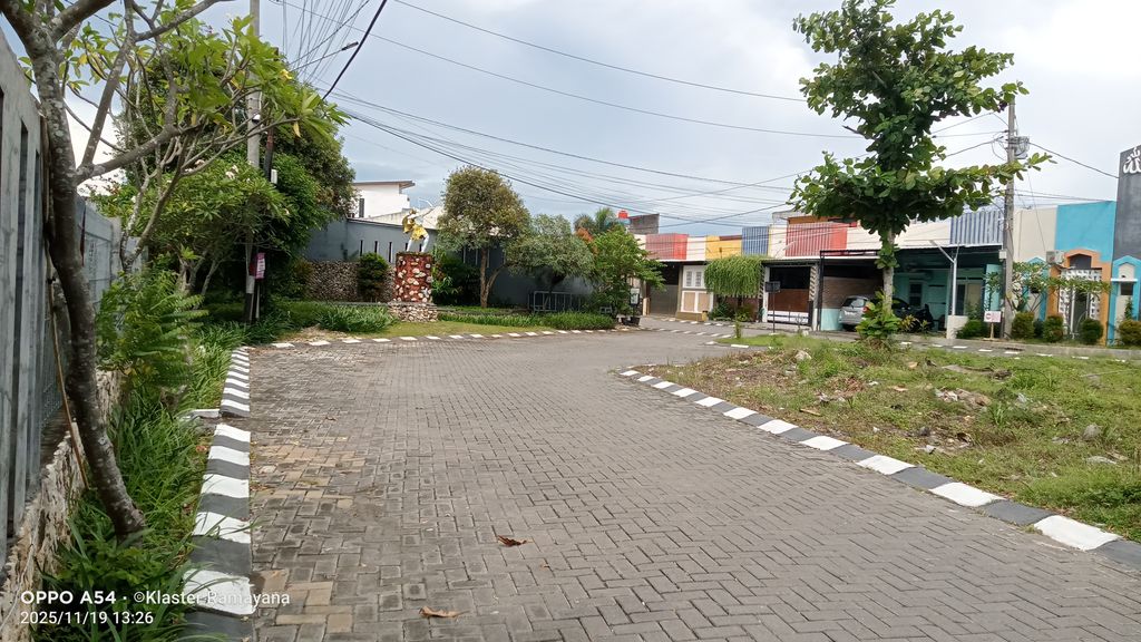 foto posisi tengah perumahan KLASTER RAMAYANA