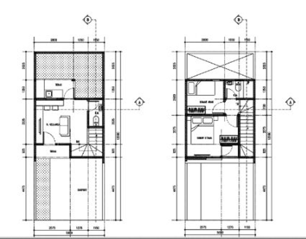 foto denah rumah tipe Cinnamon perumahan PURI JAYA 22