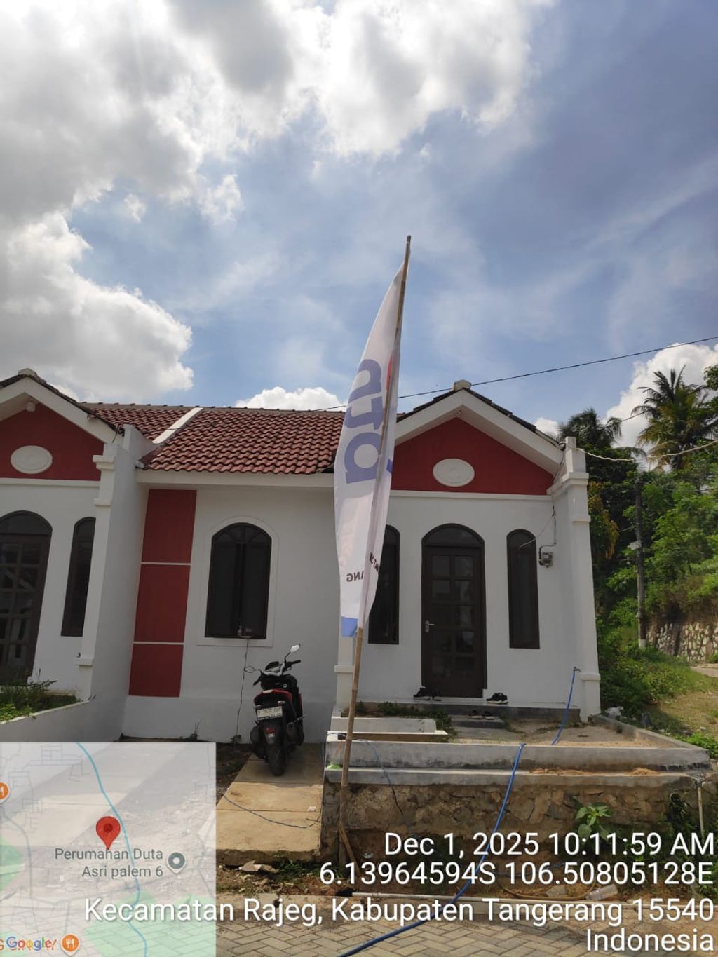 foto tampak rumah tipe sederhana perumahan PERUMAHAN ALEGRIA