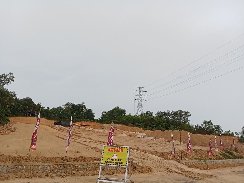 foto posisi tengah perumahan RINSU RESIDENCE II