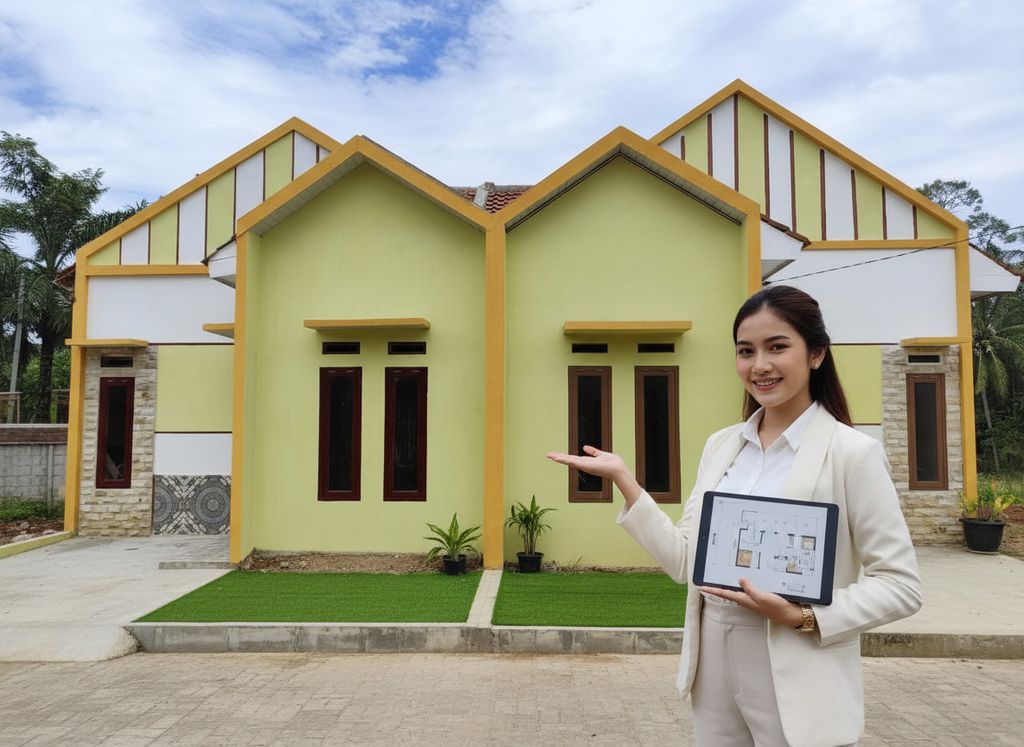 foto tampak rumah tipe 36/73 perumahan Perumahan PINANG JAYA Regency