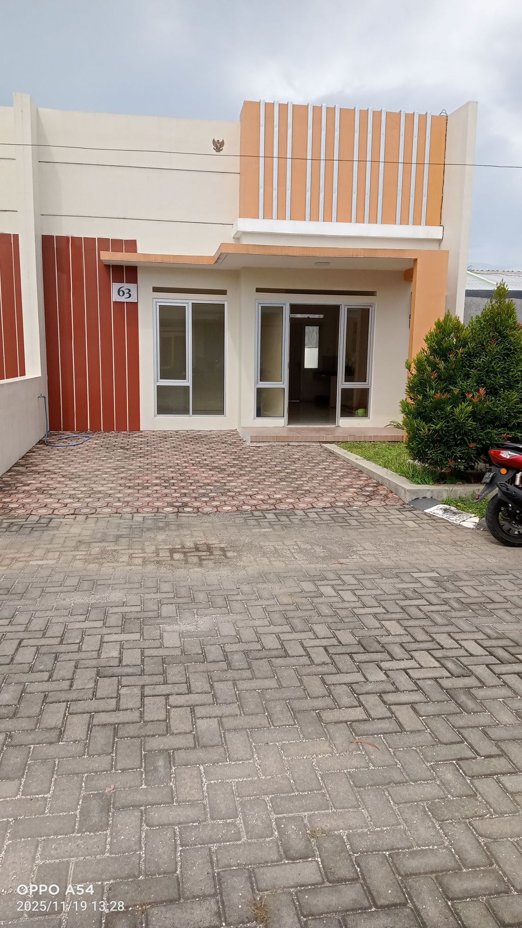 foto tampak rumah tipe 48 perumahan KLASTER RAMAYANA