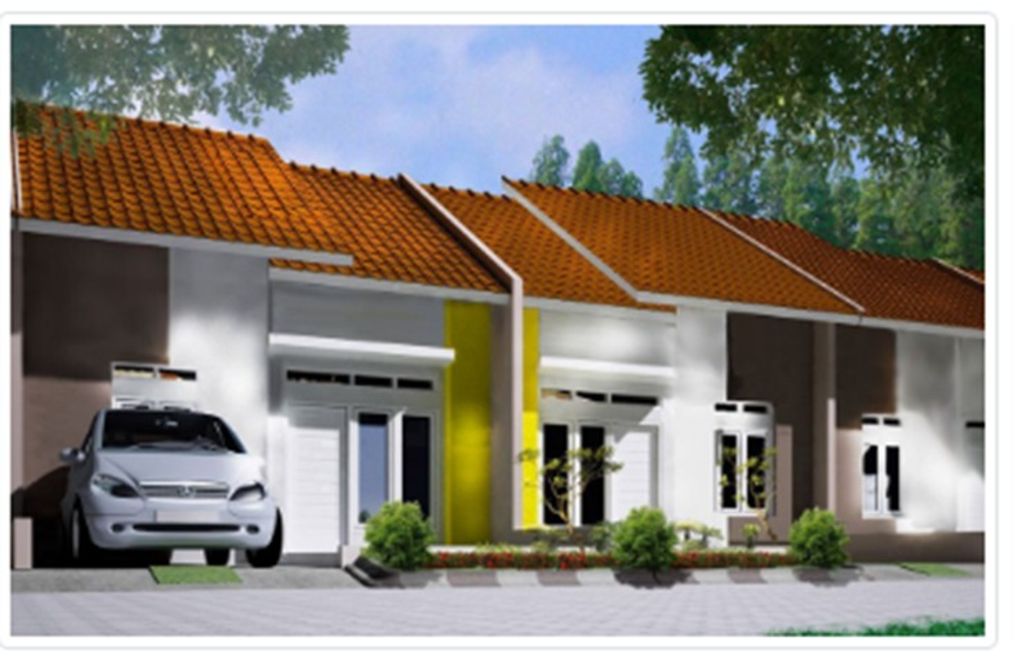 foto tampak rumah tipe SUBSIDI 36/ 72 perumahan BERINGIN SAKINAH TAHAP II