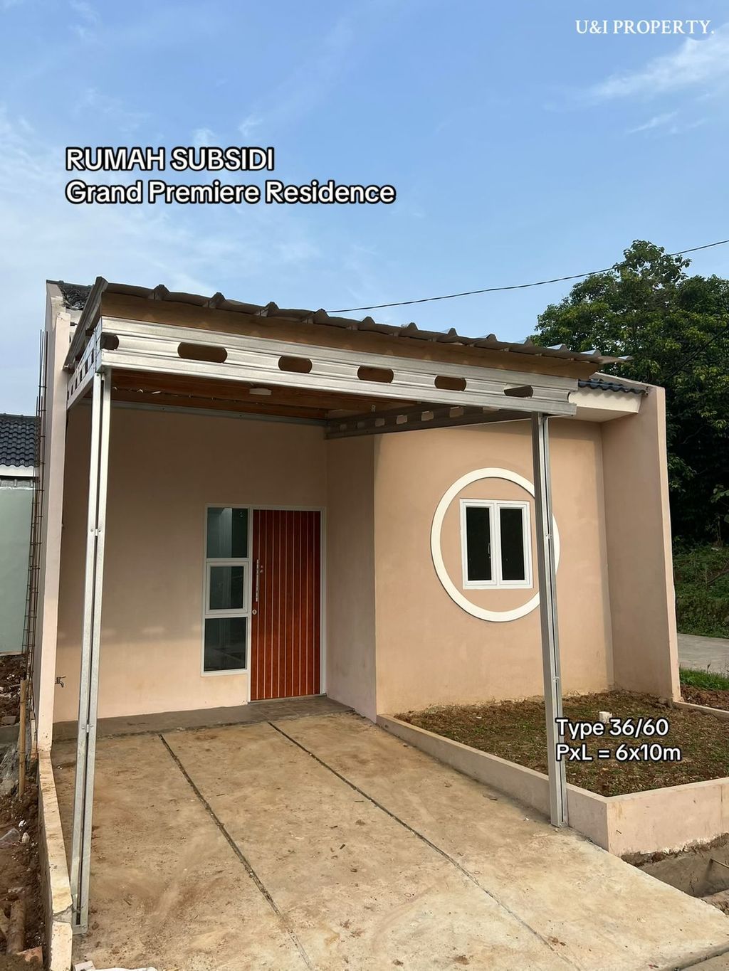foto tampak rumah tipe JAPANESE perumahan GRAND PREMIER TAHAP 3