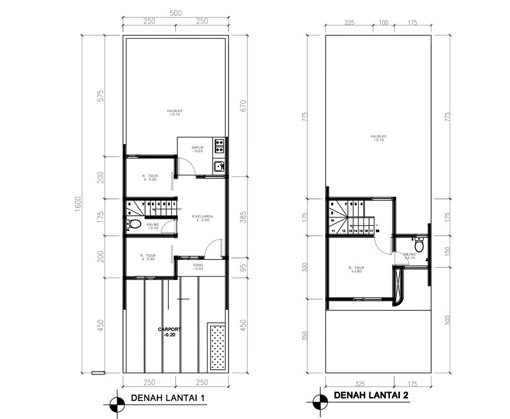 foto denah rumah tipe 41 Compact High Ceiling (3KT) (592) perumahan G-Land Ciwastra Park 2