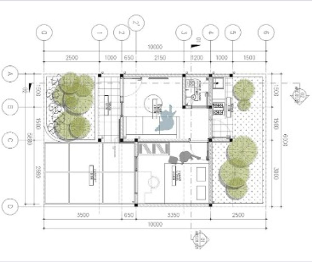 foto denah rumah tipe 22/60 perumahan DARU METROPOLIS