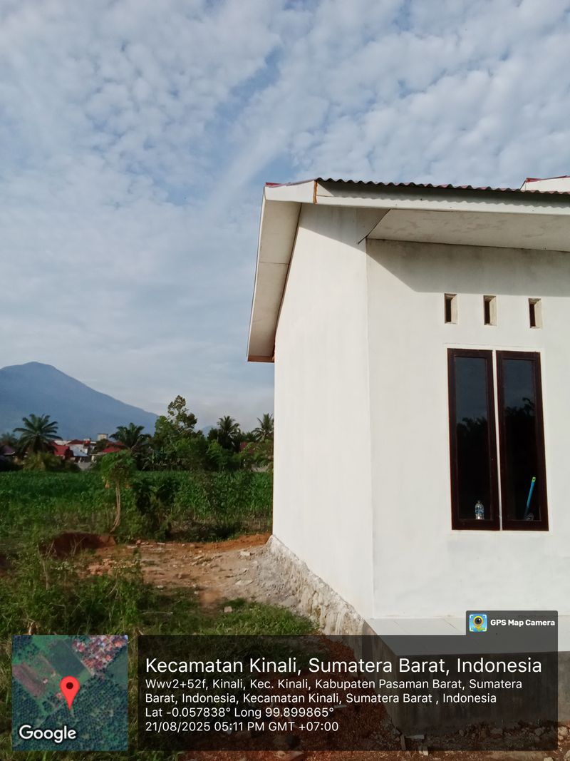 foto posisi tengah perumahan MUTIARA KINALI REGENCY