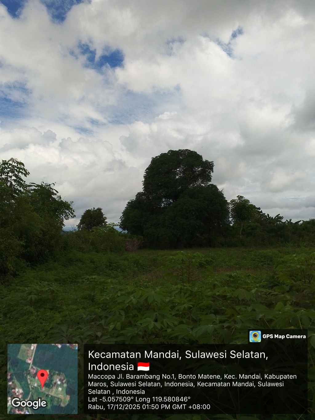 foto posisi tengah perumahan AKNA TOWN HOUSE