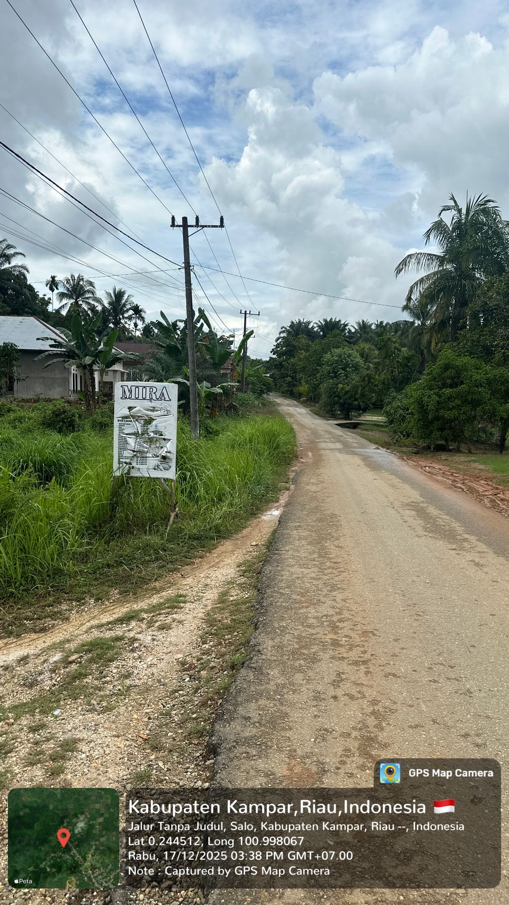 foto gerbang perumahan AVIRATH RESIDENCE