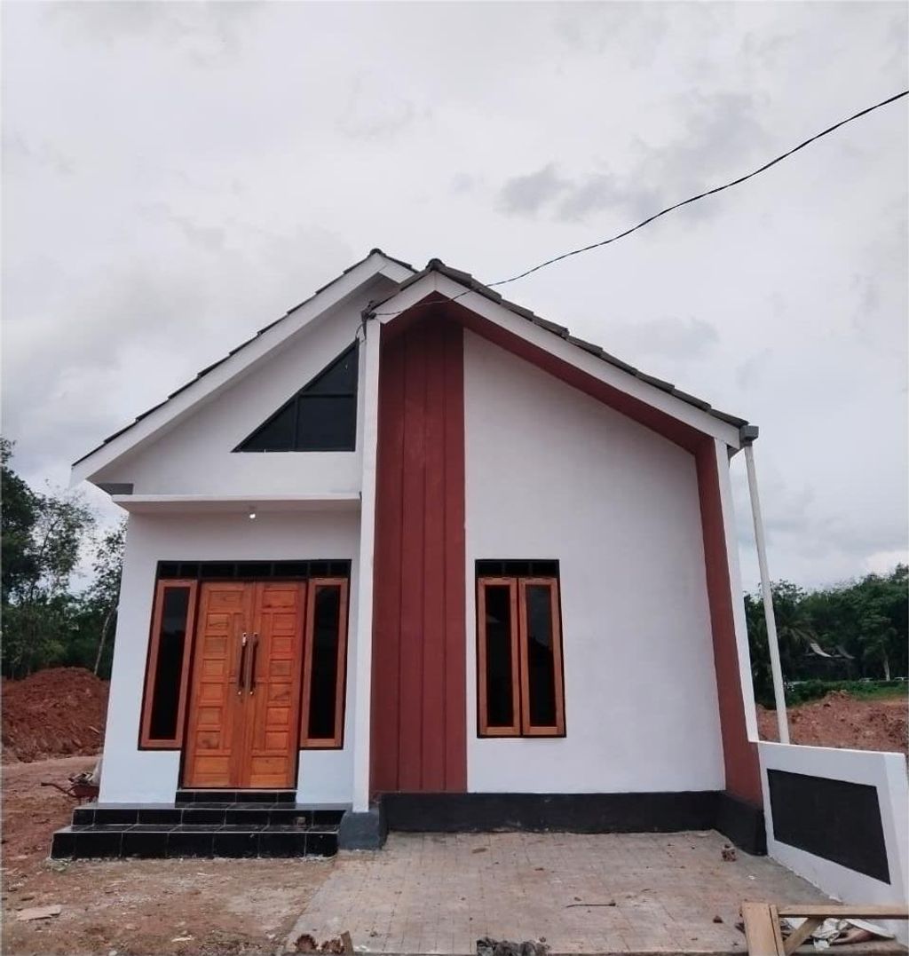 foto tampak rumah tipe 36 perumahan SYAFA RESIDENCE 3