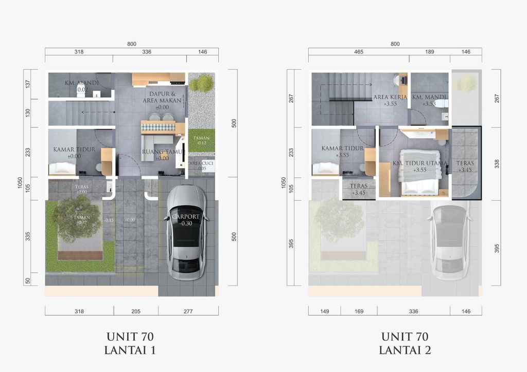 foto denah rumah tipe THE VISIONARY perumahan Perumahan Celesta The Maaya