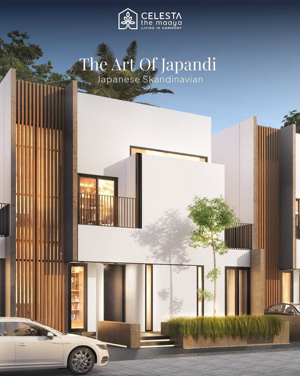 foto tampak rumah tipe THE VENTURER 90 perumahan Perumahan Celesta The Maaya