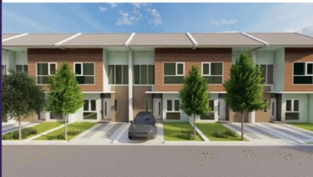 foto tampak rumah tipe 60/84 perumahan Nangka Valley - Cluster Dieng