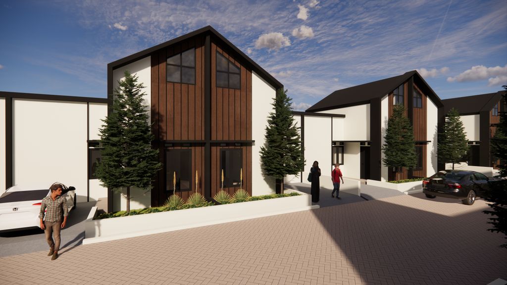 foto tampak rumah tipe ANGGREK 36/94 perumahan KARTINI RESIDENCE