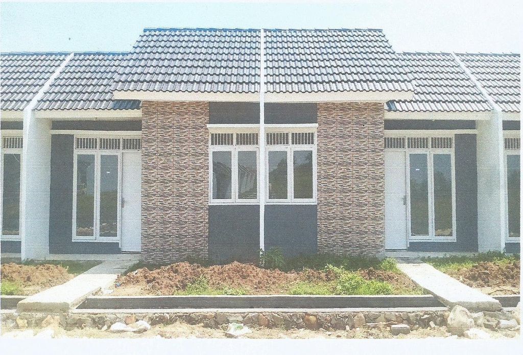foto tampak rumah tipe 25/60 perumahan SUROPATI RESIDENCE 2023