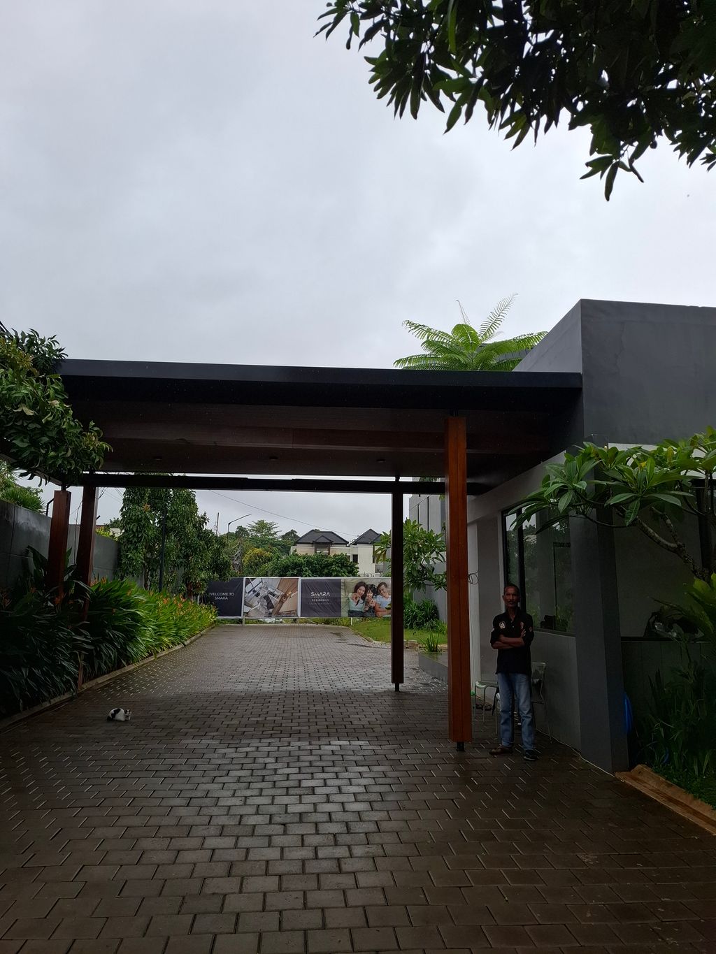 foto gerbang perumahan SMARA BOUTIQUE RESIDENCE (KSO MITRA SMARA SAKATAMA)