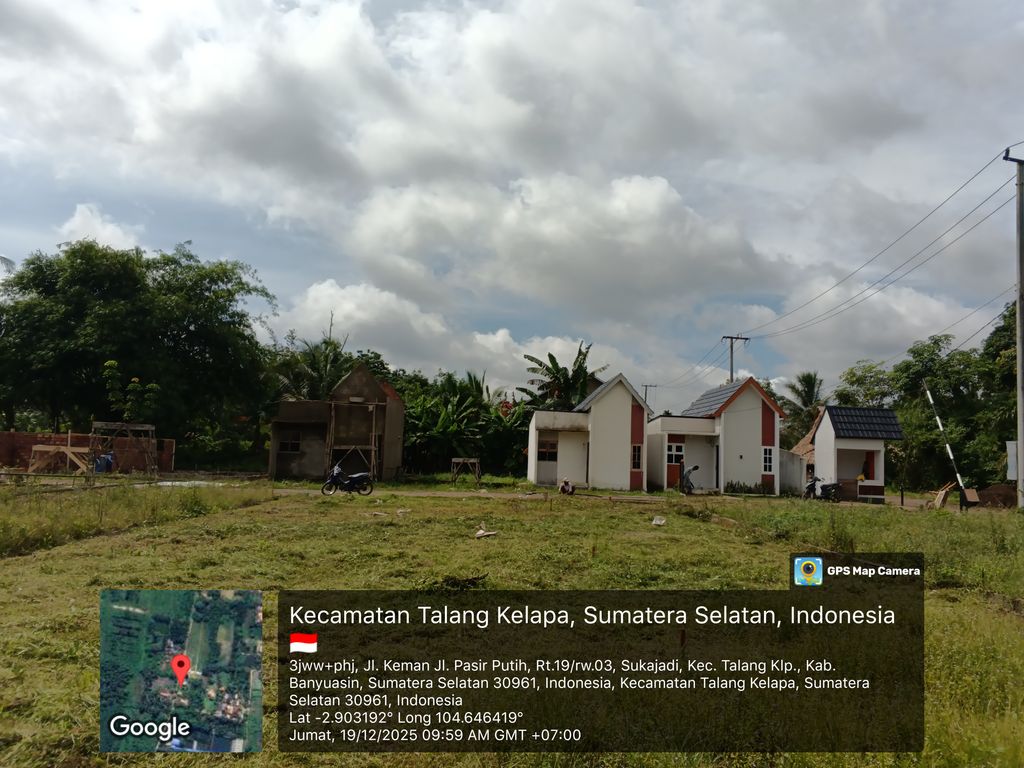 foto posisi tengah perumahan PASIR PUTIH RESIDENCE