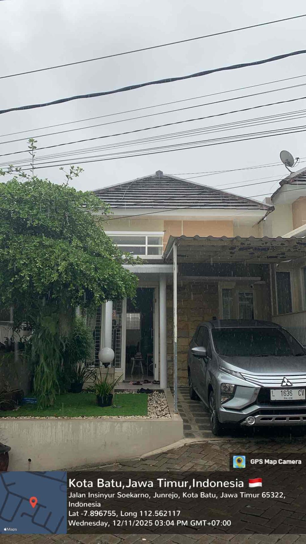 foto tampak rumah tipe F-2 PGR perumahan PERMATA REGENCY TAHAP 2