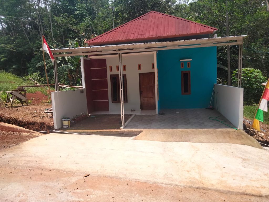 foto tampak rumah tipe Blok A perumahan Perumahan Griya Hasanah