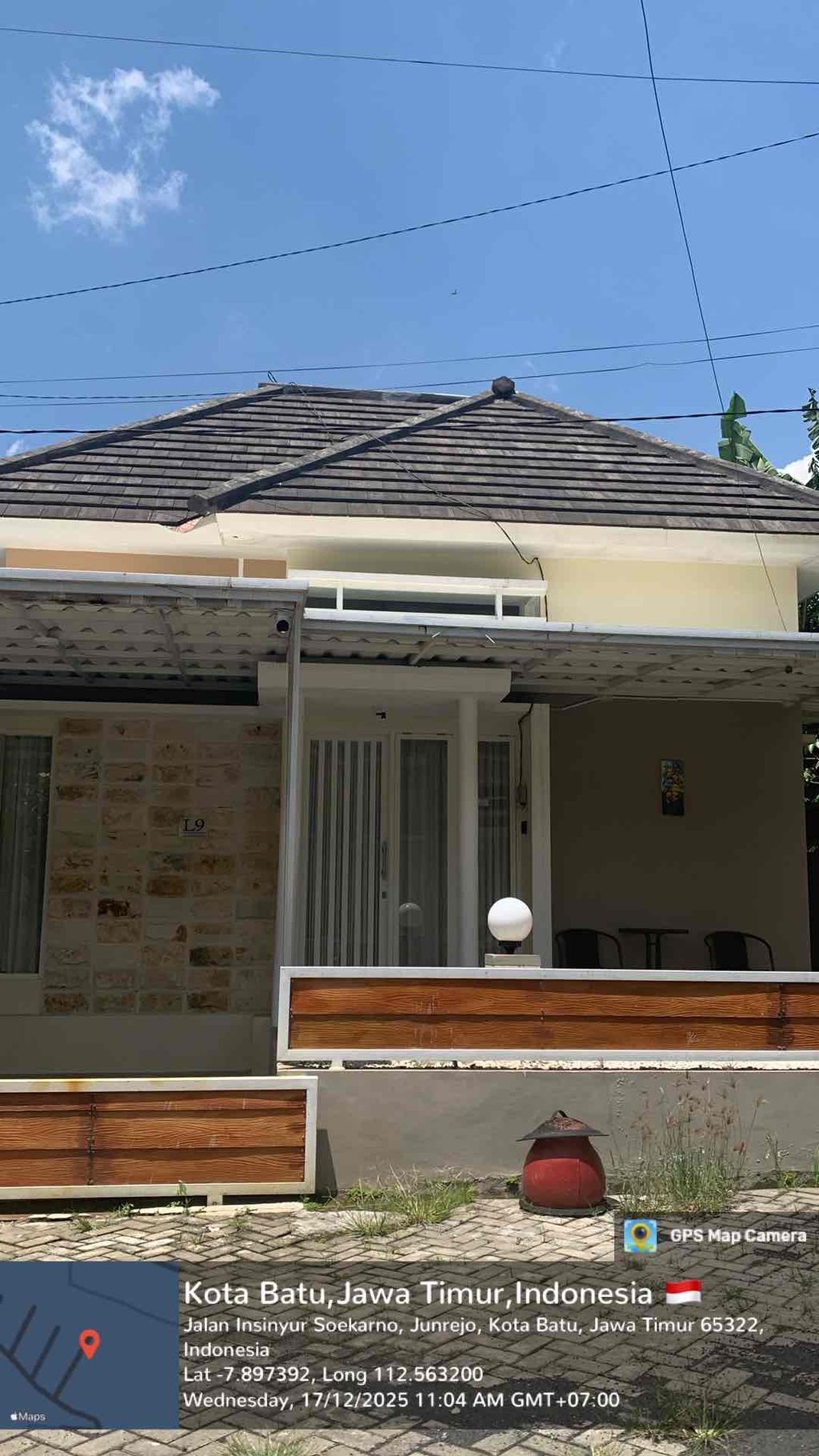 foto tampak rumah tipe L-9 PGR perumahan PERMATA REGENCY TAHAP 2