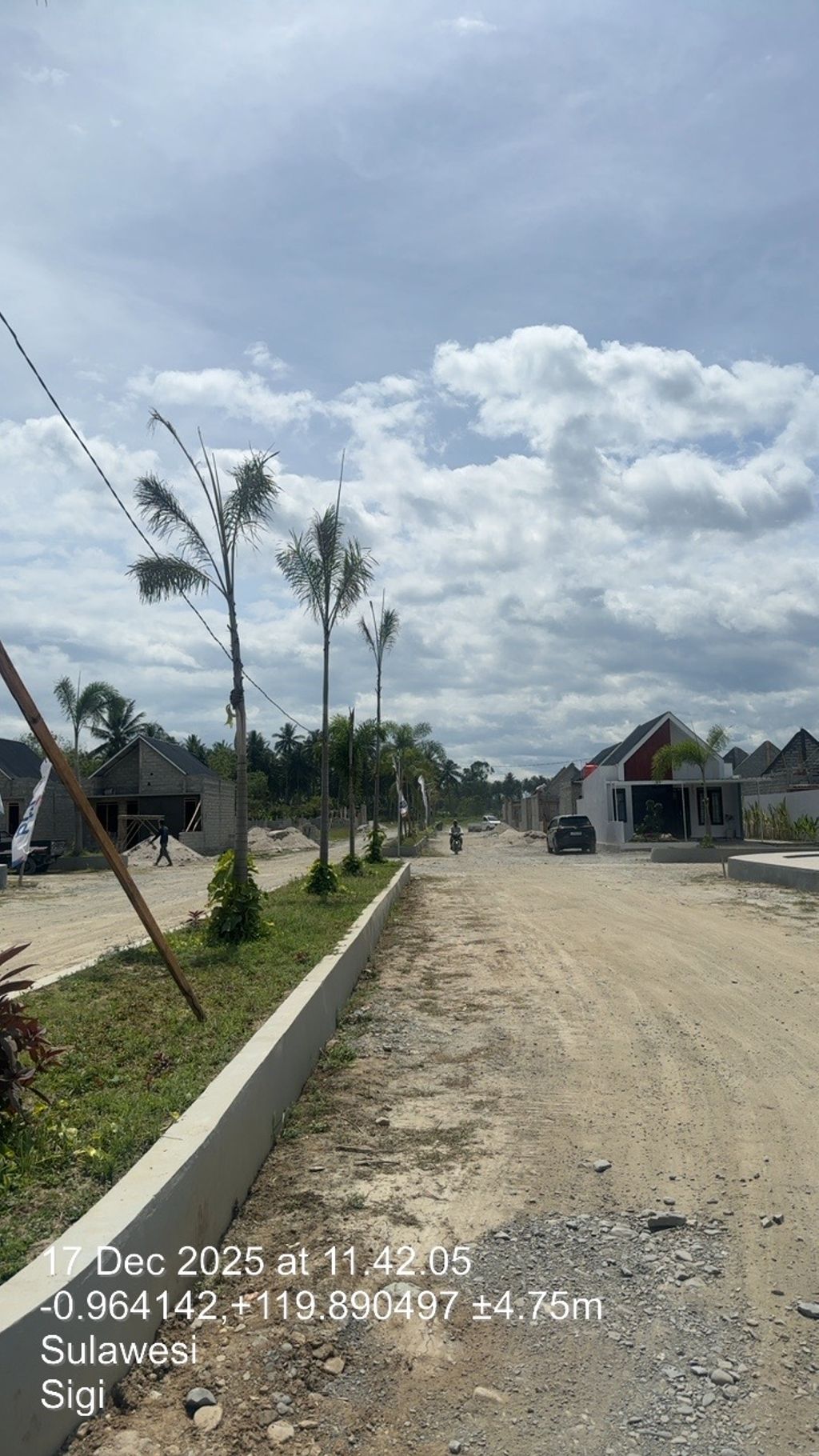 foto posisi tengah perumahan GREEN PESONA KALUKUBULA 1 TAHAP 1