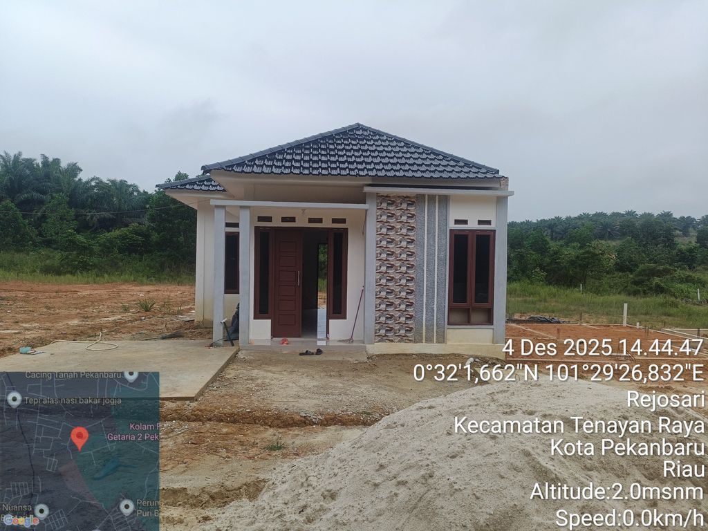 foto tampak rumah tipe Rumah 36 Subsidi perumahan Puri Anugrah Persada