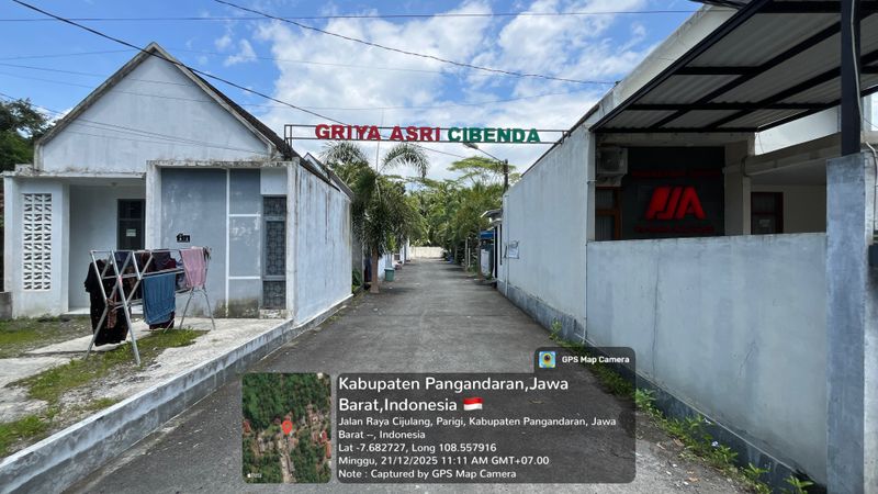 foto gerbang perumahan GRIYA ASRI CIBENDA