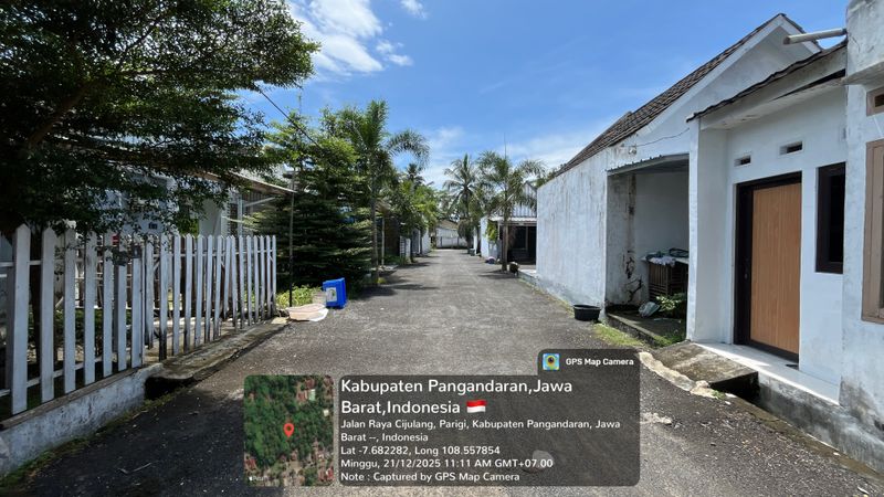 foto posisi tengah perumahan GRIYA ASRI CIBENDA