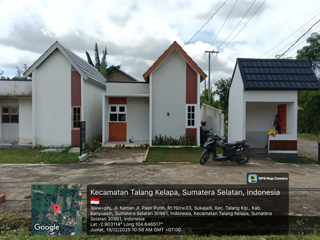 foto tampak rumah tipe 36 perumahan PASIR PUTIH RESIDENCE