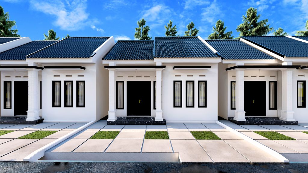 foto tampak rumah tipe 36 perumahan JAYA RESIDENCE LUBUK BUAYA II TAHAP I