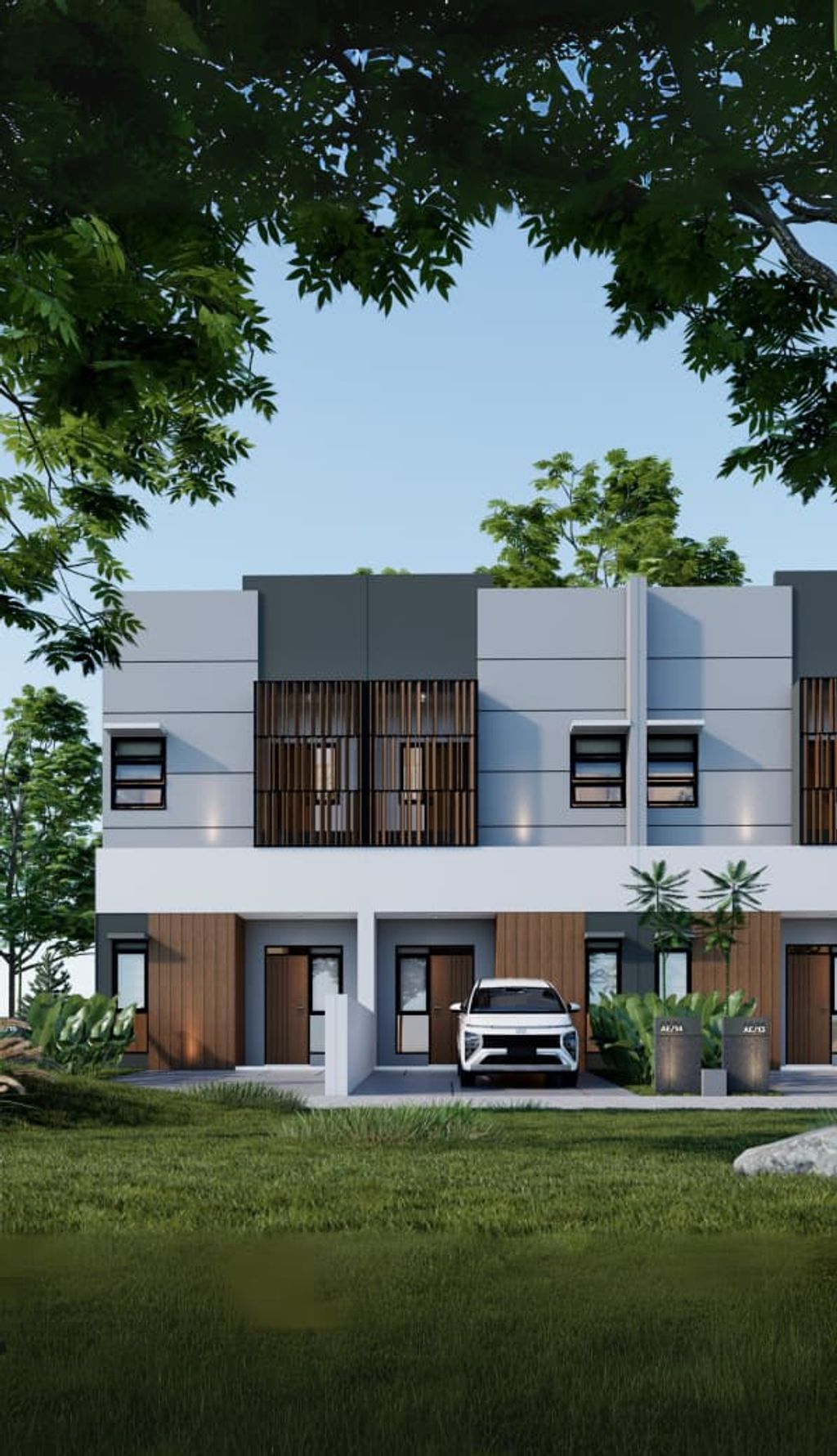 foto tampak rumah tipe CATTLEYA - AE 9 (76/50) (780.000.000) perumahan BUMI TAMALANREA PERMAI