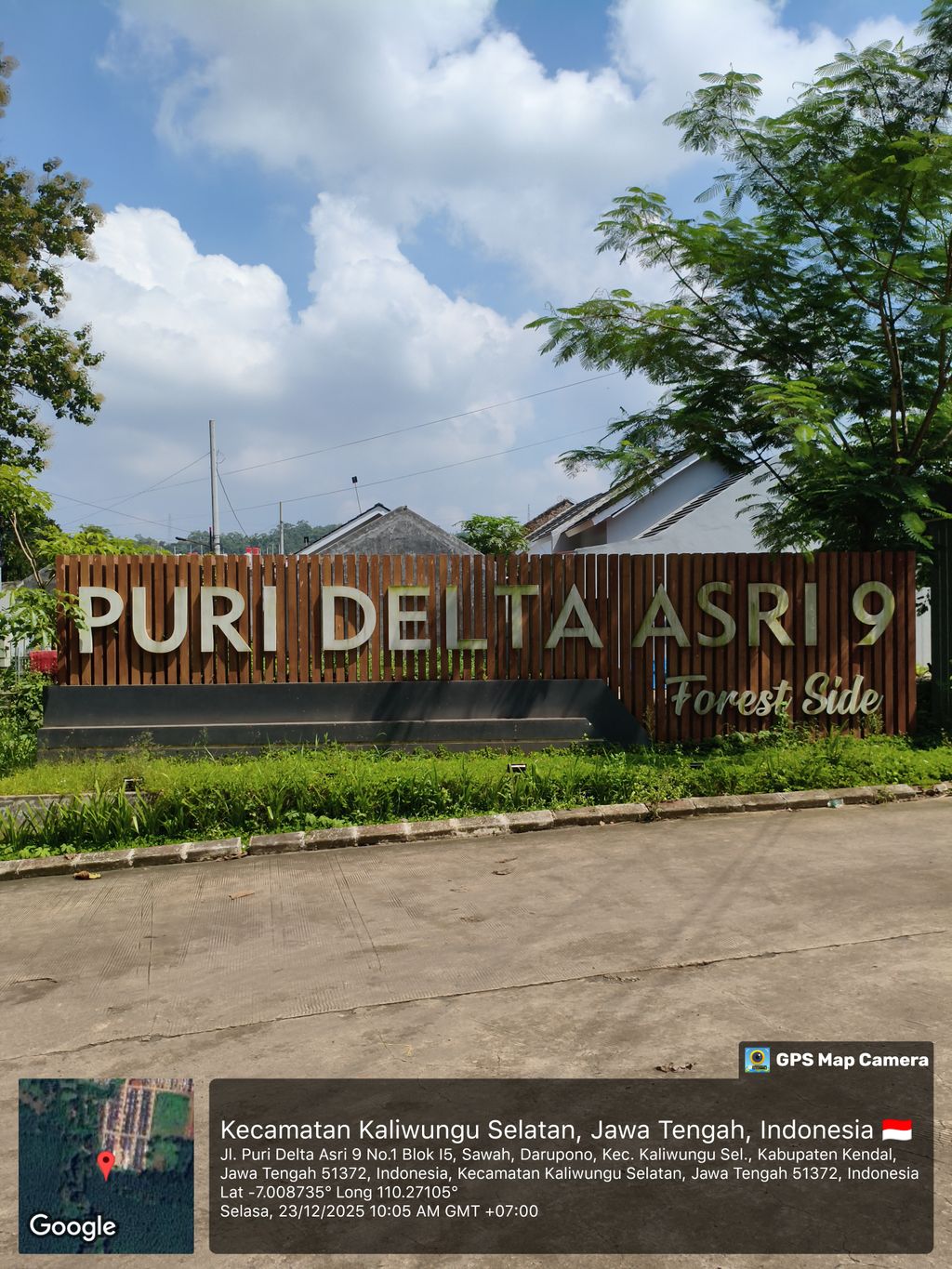 foto gerbang perumahan PURI DELTA ASRI 9 EXTENSION 3
