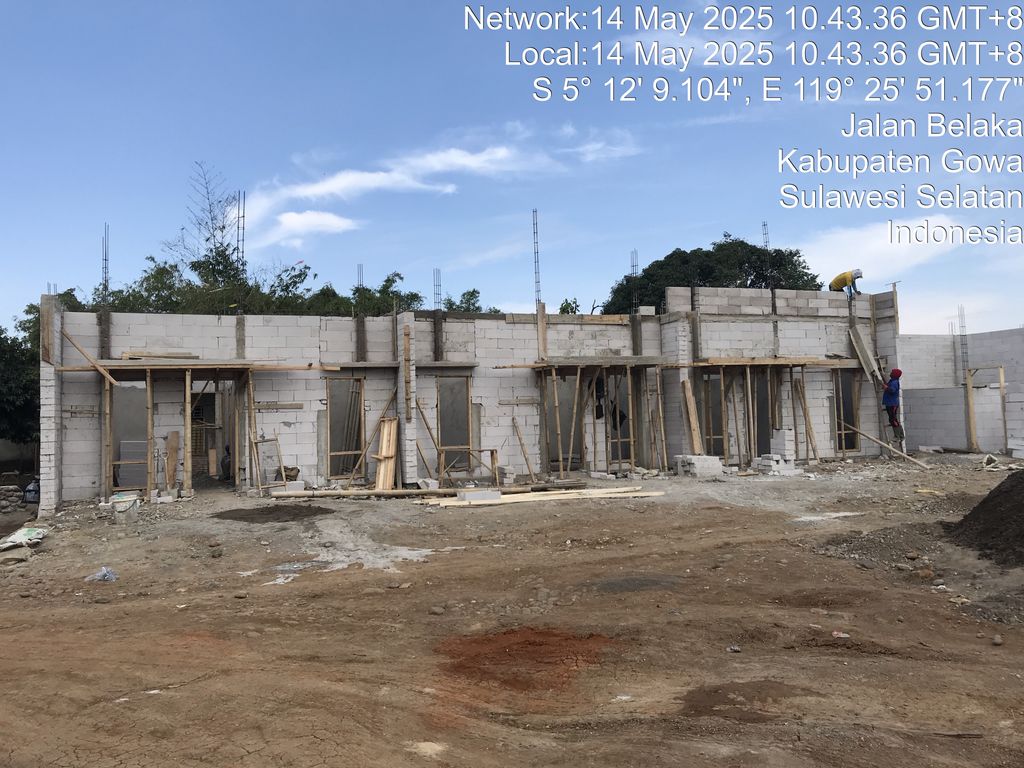 foto posisi tengah perumahan CAKRA HIDAYAT 3 TAHAP 2